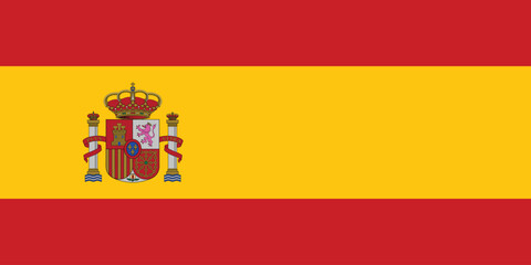 Obraz premium Spain National Flag