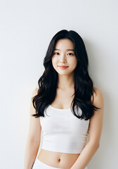 Beauty image of Asian woman(South Korea)	
