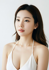 Beauty image of Asian woman(South Korea)	
