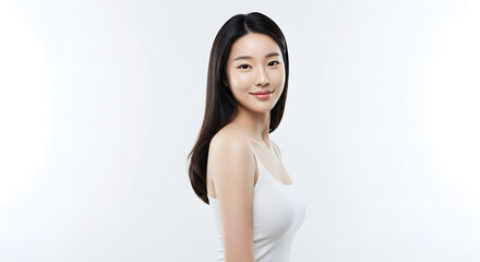 Beauty image of Asian woman(South Korea)	
