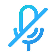 Fototapeta premium microphone icon vector illustration style