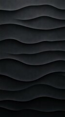 Obraz premium Dark Abstract Wave Pattern Design