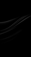 Fototapeta premium Abstract Black Curves Graphic Design