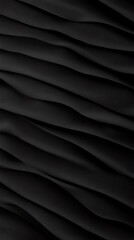 Obraz premium Dark and Dramatic Black Fabric Texture Design