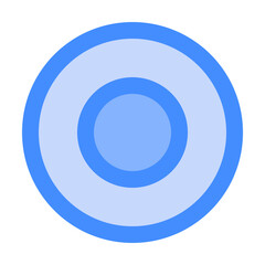 Record Stop Disk icon vector illustration style