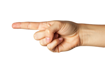 Men's hands making gestures like I'm pointing at something