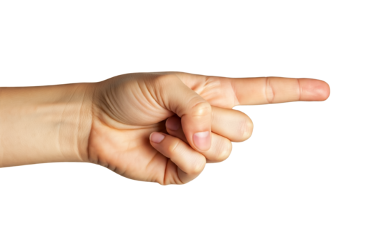 Men's hands making gestures like I'm pointing at something