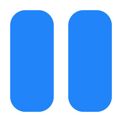 Pause icon vector illustration style