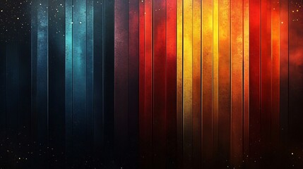 Dynamic abstract stripes in vivid colors, perfect for Black History Month or Juneteenth celebrations, suitable for posters, invitations, and digital campaigns.