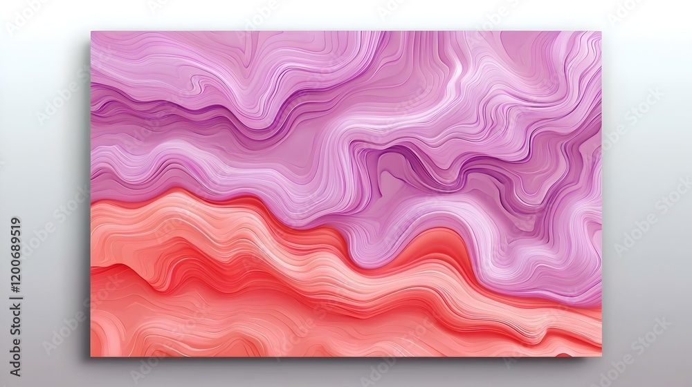 Poster data stream dynamics, an intricate visualization of data movement, showcasing vibrant colors and flu