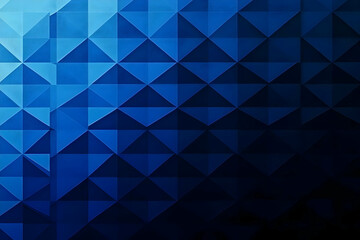 Fototapeta premium Dark Blue Geometric Background Creates a Modern and Stylish Look with Triangular Shapes