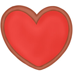 Valentine Heart Cookies