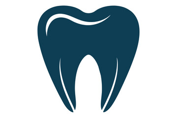 simple teeth logo silhouette D.eps