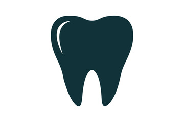 simple teeth logo silhouette J.eps