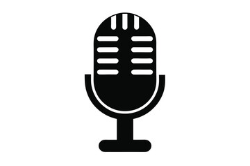 voice recorder mic icon A.eps