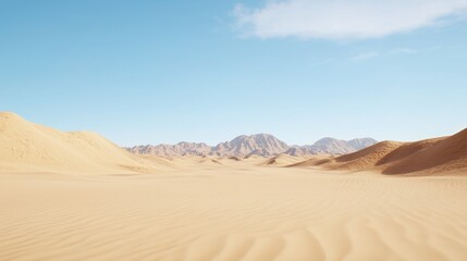 Expansive Desert Landscape