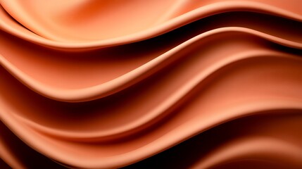 Fototapeta premium Abstract Coral Waves: A Study in Texture and Light