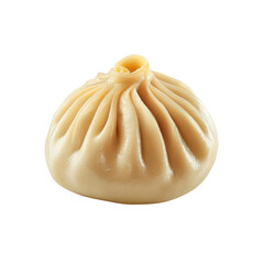 Xiaolongbao Chinese food isolated on transparent white background, clipping path 
