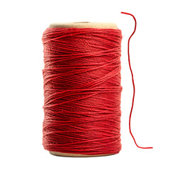 thread Advertisement isolated on white background full depth of field 