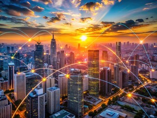 Fototapeta premium Drive organic traffic to your aerial data website. Implement a robust SEO strategy focused on relevant keywords and high-quality content.