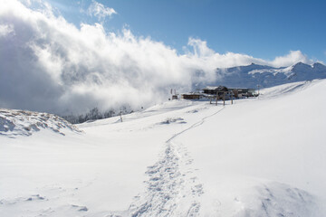 Skiing in Switzerland
