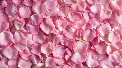 Fototapeta premium Rose Petal Texture: A delicate and romantic abstract background featuring a close-up view of soft pink rose petals, creating a captivating and textural backdrop. 