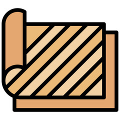 Advanced Materials Outline Color Icon