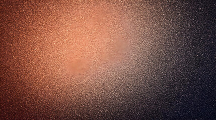 Glittering Rose Gold and Black Gradient Background Creates Luxurious Festive Atmosphere