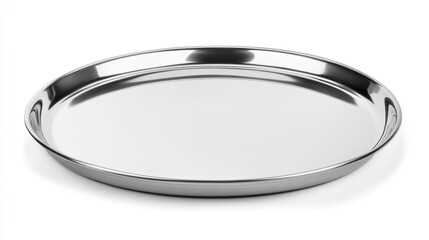 Stainless Steel Round Serving Tray