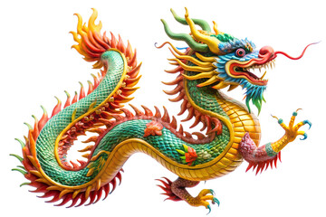 Fototapeta premium chinese style dragon statue