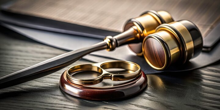 Gavel falls, rings cut, decree signed, marriage ends decisively.