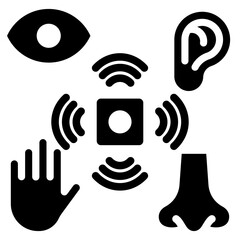 Sensorial Glyph Icon