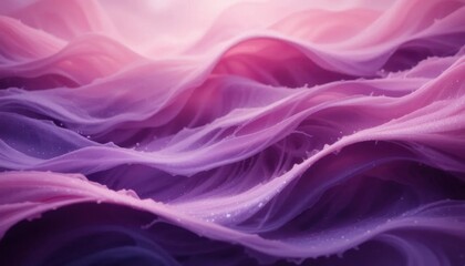 Fototapeta premium Abstract Purple and Pink Fluid Waves
