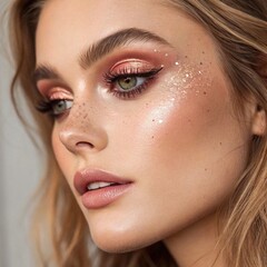 close up portrait of woman