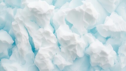 Close-Up View of Melting Glaciers Highlighting Climate Change Impact on Our Planet's Fragile Ecosystem