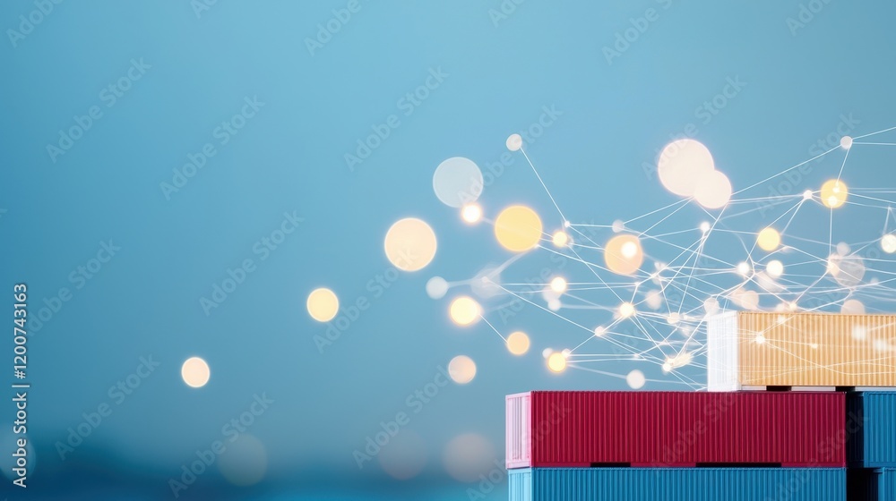 Poster dynamic flow of light representing efficiency in modern design and technology concepts