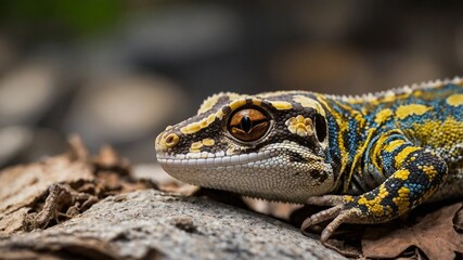 Naklejka premium frog on the ground