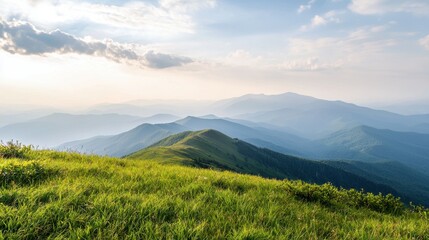 Breathtaking Mountain Summit Views Showcasing Natural Beauty and Fragility of Landscapes in Timeless Serenity