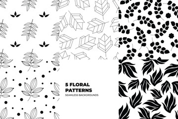 Botanical Background Set