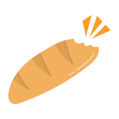 Bread vector food illustration
