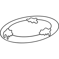 Dirty Plate Icon