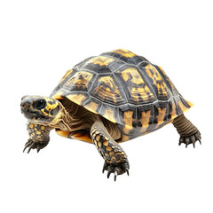 Fototapeta premium Turtle encounter wildlife sanctuary animal photography natural habitat ground level conservation awareness