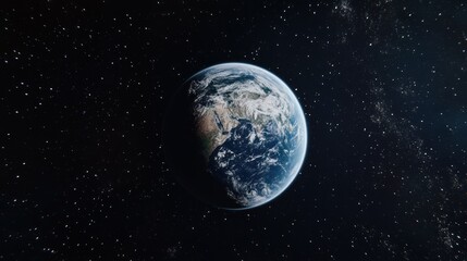 Fototapeta premium Our Blue Planet: A View from the Cosmos