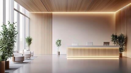 Modern and Clean Interior Design of a Doctor's Office Clinic