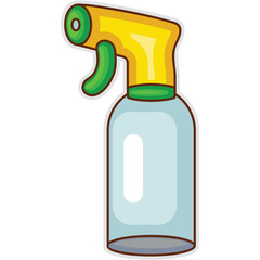 Spray Bottle Sticker