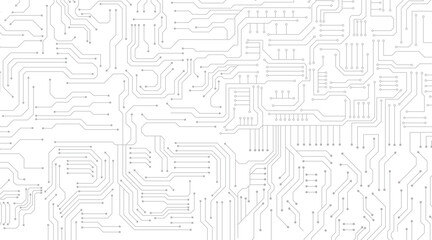 Communication and engineering concept. High-tech technology background texture. Circuit board vector illustration.