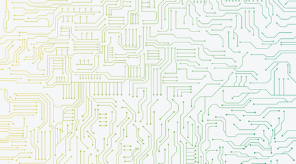 Vector electronic motherboard. 