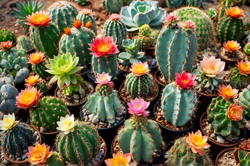 Fototapeta premium cactus in the garden