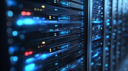 Visualization of database storage and hardware infrastructure.