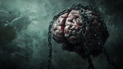 A Bloody Brain Bound By Heavy Metal Chains